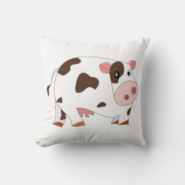Little Cow Pillow (Front)
