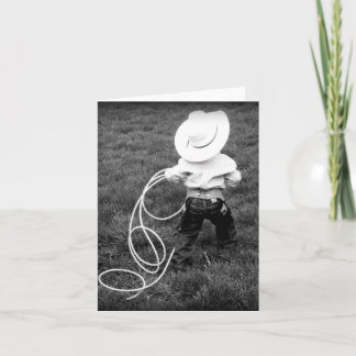 Little Cowboy Card