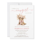 Little Cowgirl Coquette Western Girl Baby Shower
