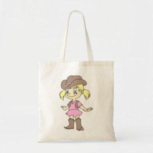 Little Cowgirl Tote Bag