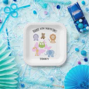Little Critters Birthday Circle Magic Paper Plate