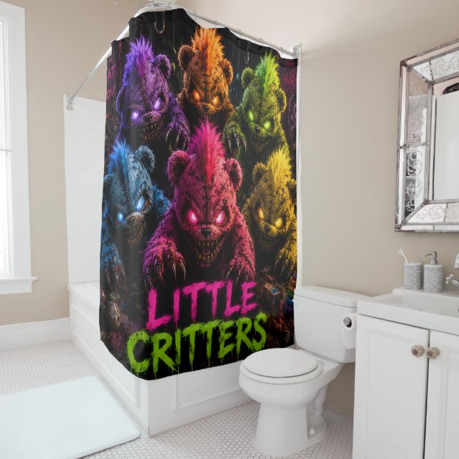 Little critters, original first batch shower curta (In Situ)