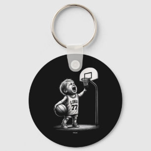 Little Cry Luka By Is Angry And Mad At The Sketll  Keychain