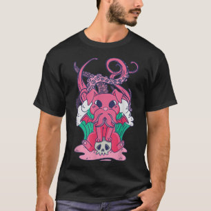 Little Cthulhu Dog Baby Cute Necronomicon Japanese T-Shirt
