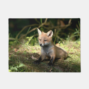 Little Cub Red Fox Doormat