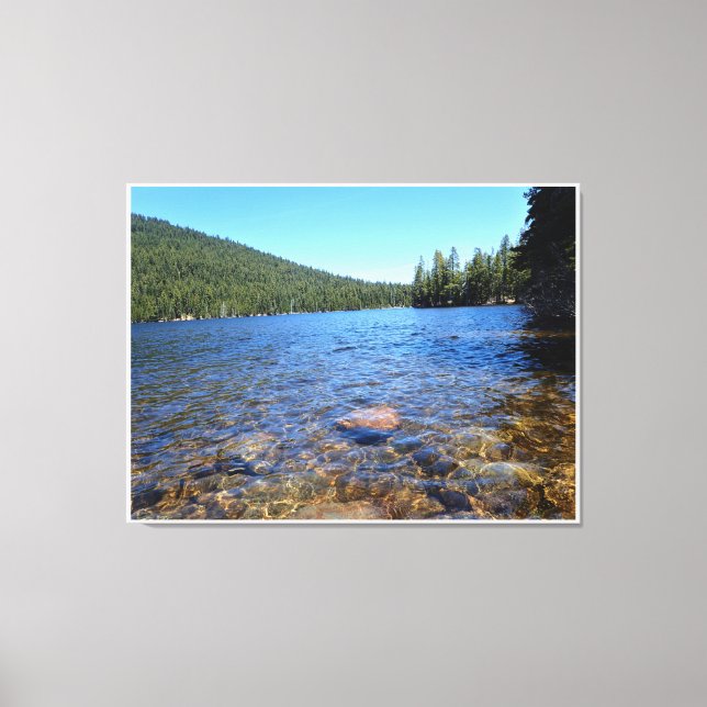Little Cultus Lake, OR Canvas Print (Front)
