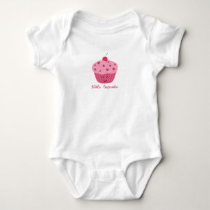 Little Cupcake Baby Jersey Bodysuit