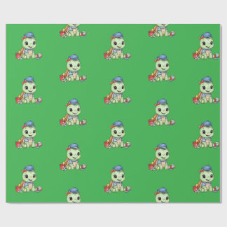 Little Cute Turtle Wrapping Paper