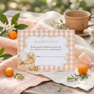 Little Cutie Baby Shower Enclosure Card