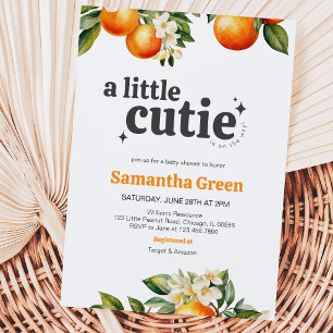 Little Cutie Baby Shower Invitation