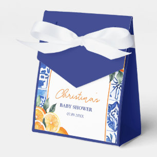 Little Cutie Citrus Baby Shower Favor Box