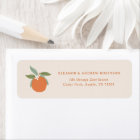 Little Cutie Citrus Oranges Return Address