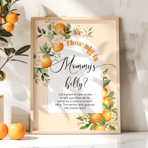 Little cutie how big is mommy's belly game poster