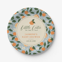 Little Cutie Orange Citrus Baby Shower