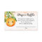 Little Cutie Orange Citrus Diaper Raffle