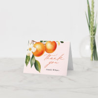 Little Cutie Orange Clementine Baby Shower