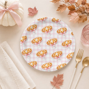Little Cutie Pie Baby Shower Paper Plate