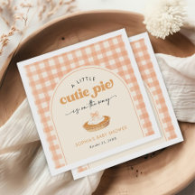Little Cutie Pie Fall Baby Shower