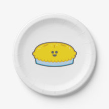 Little Cutie Pie Paper Plate