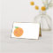 Little Cutie Tangerine Baby Shower Gender Neutral