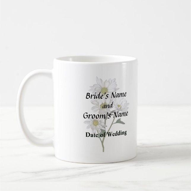 Little Daisy Looking Up Coffee Mug (Left)