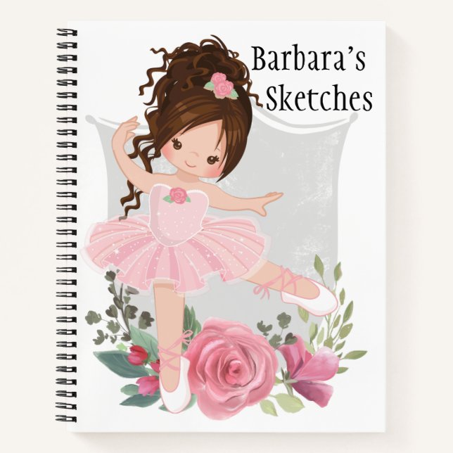 Little Dancer Sketch  Notebook (Front)