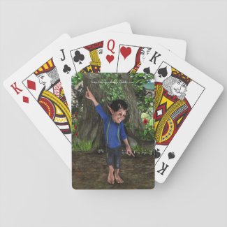 Little Dancing Troll Playing Cards