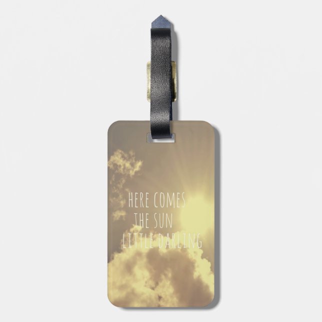 Little Darling Luggage Tag (Back Vertical)