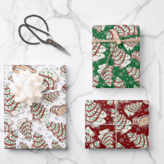 Little Debbie Christmas Tree Snack Cakes Gift Wrap