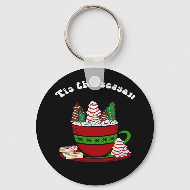 Little Debbie Tis The Season Keychain (Front)
