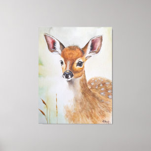 Little Deer Canvas Print