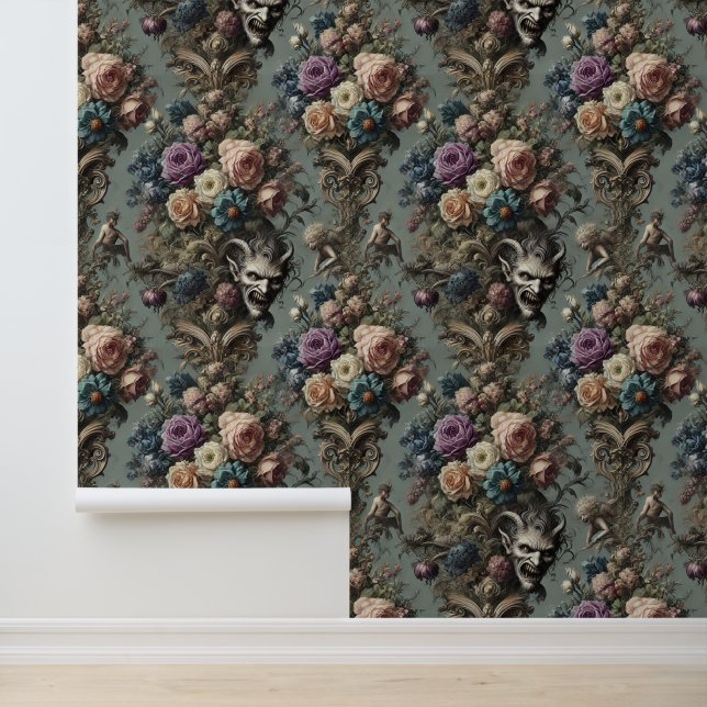 Little Demons Dare to Dream – Gothic Victorian  Wallpaper (Application)