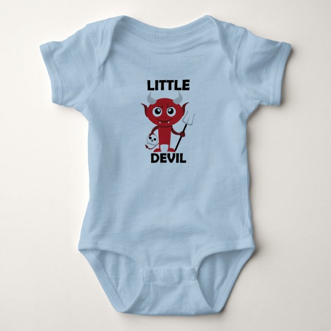 Little Devil - Baby Jersey Bodysuit Bodysuit (Front)