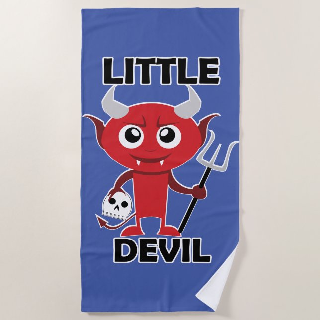 Little Devil - Beach Towel (Front)
