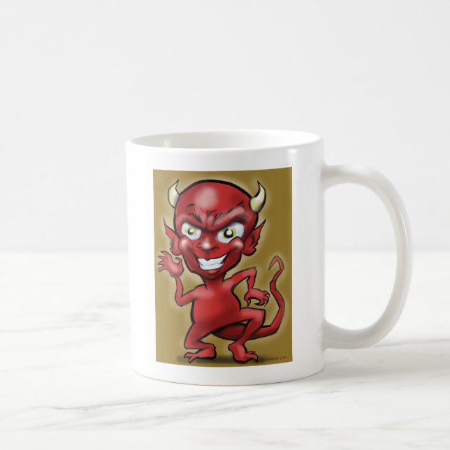 Little Devil Coffee Mug (Right)