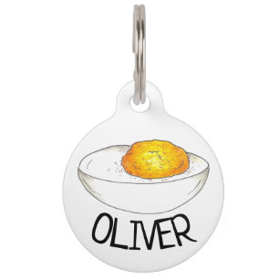 Little Devil Deviled Egg Picnic Food Foodie Eggs Pet Tag