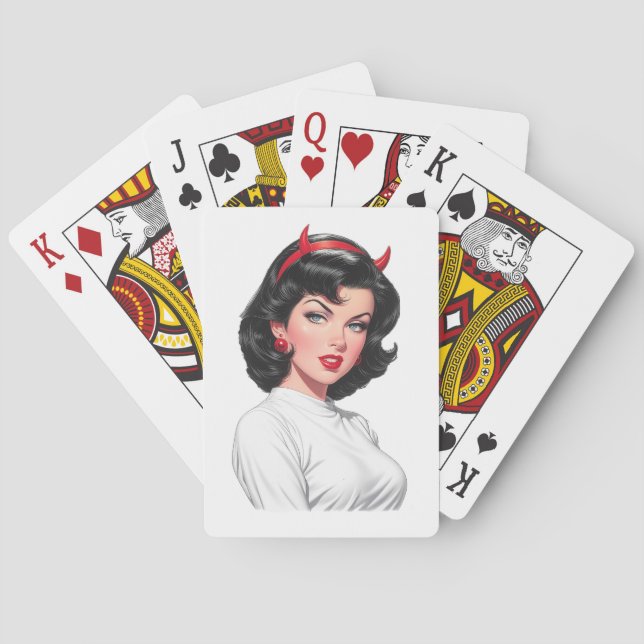 Little Devil Playing Cards (Back)