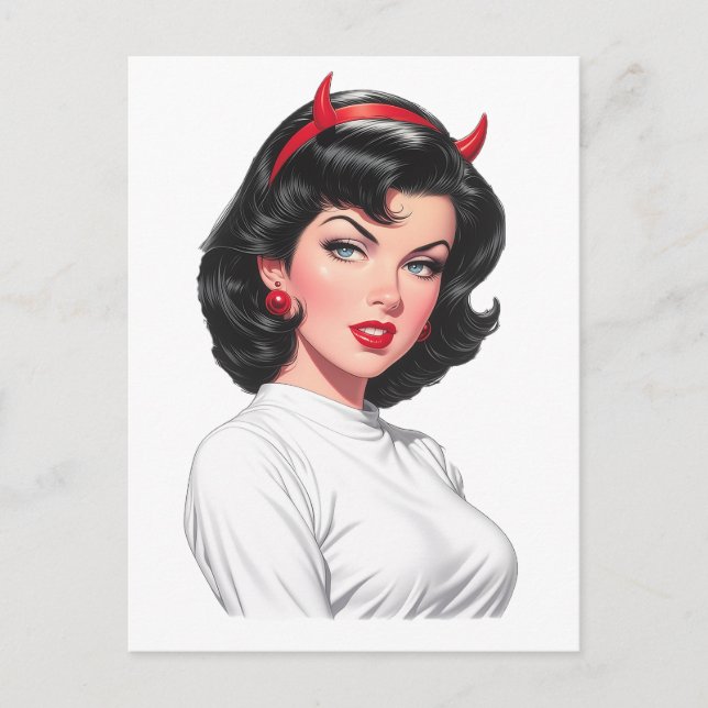 Little Devil Postcard (Front)