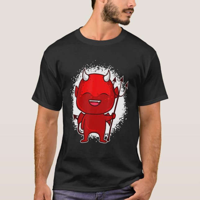 Little Devil Satan Antichrist T-Shirt (Front)