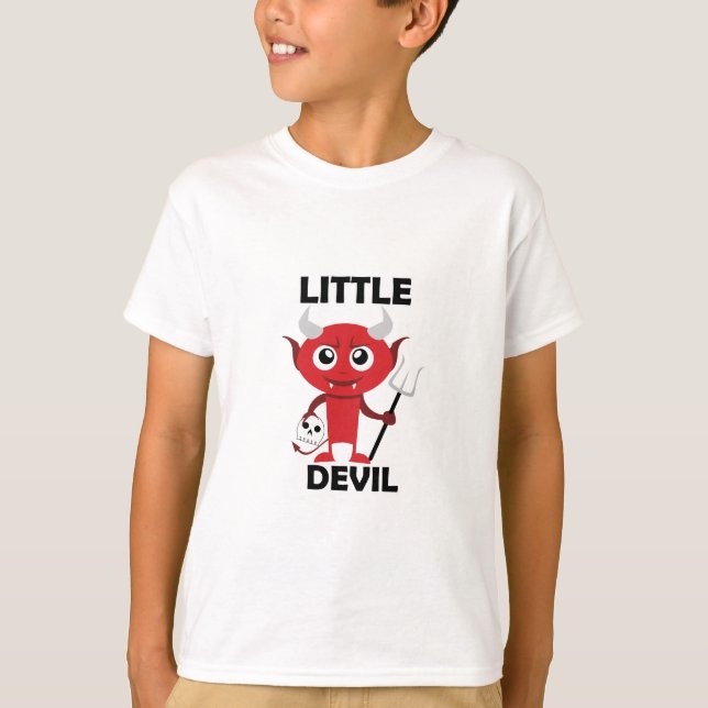 Little Devil - T-shirt de base pour enfants (Devant)