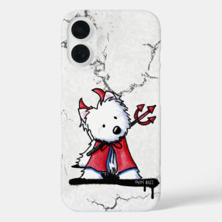 Little Devil Westie iPhone 16 Case