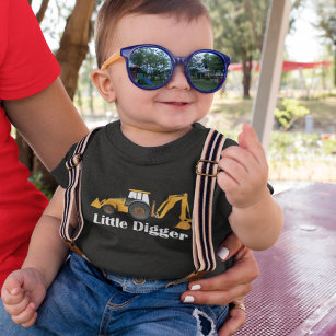 Little Digger - Baby Fine Jersey T-Shirt Baby T-Shirt