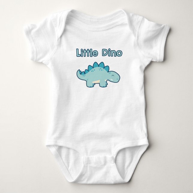 Little Dino Baby Bodysuit (Front)