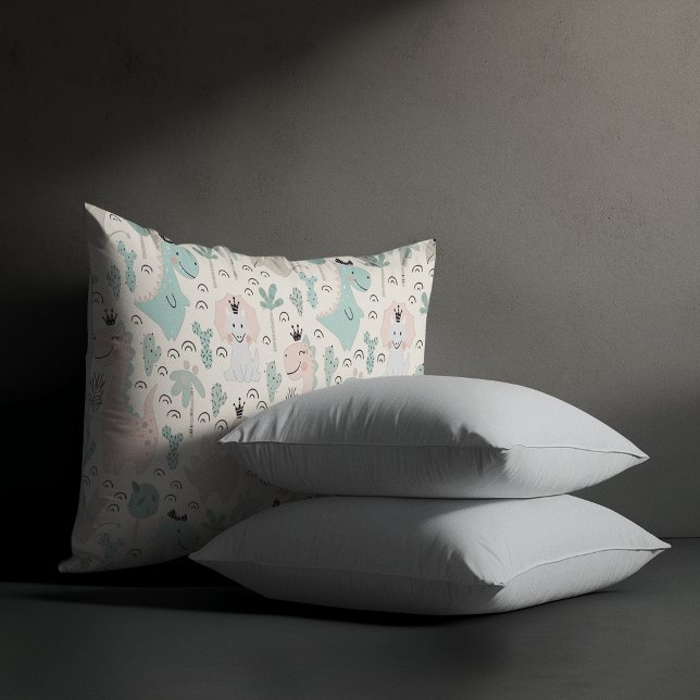 Little Dino Delight  Accent Pillow (Little Dino Delight Accent Pillow)