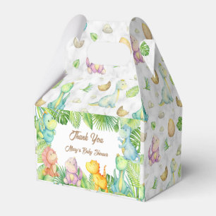 Little Dinosaur Baby Shower Favor Box