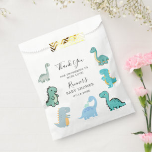 Little Dinosaur Cute Baby Shower Favour Bag