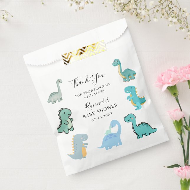 Little Dinosaur Cute Baby Shower Favour Bag (Sealed)