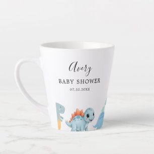Little Dinosaur Cute Baby Shower Latte Mug