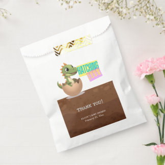 Little Dinosaur Hatching Soon Favour Bag