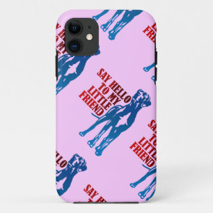 Little dog, big friend iPhone 11 case